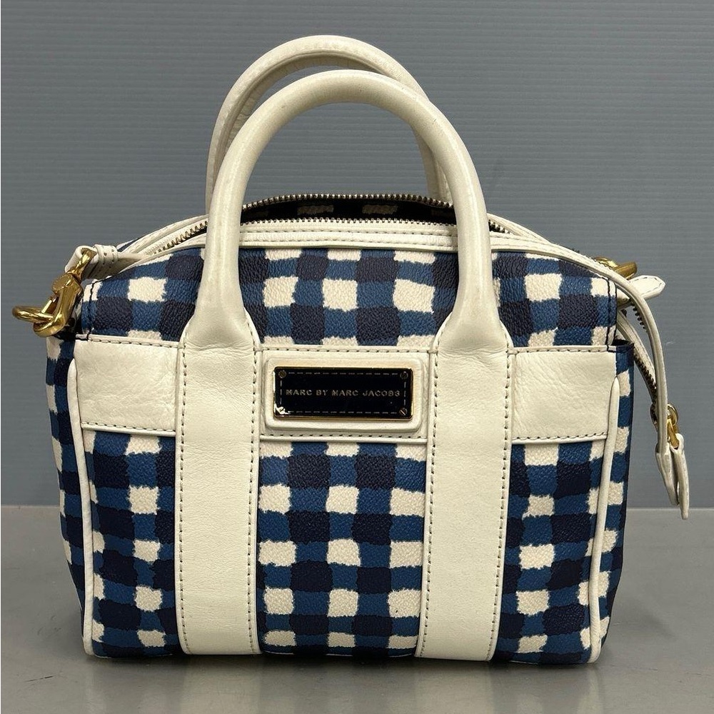 Marc by Marc Jacobs Gingham Picnic Basket Satchel